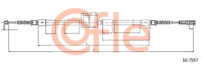 Cable Pull, parking brake COFLE 92.10.7557