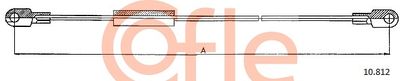 Cable Pull, parking brake COFLE 92.10.812