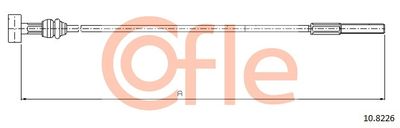 Cable Pull, parking brake COFLE 92.10.8226