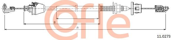 COFLE 92.11.0273 Accelerator Cable