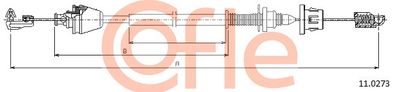 Accelerator Cable COFLE 92.11.0273