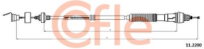 Cable Pull, clutch control COFLE 92.11.2200