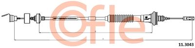 Cable Pull, clutch control COFLE 92.11.3043
