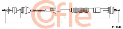 Cable Pull, clutch control COFLE 92.11.3046