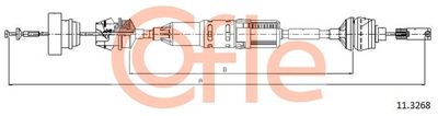 Cable Pull, clutch control COFLE 92.11.3268