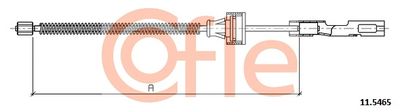 Cable Pull, parking brake COFLE 92.11.5465