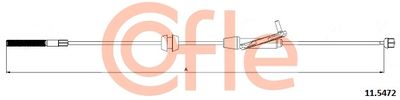 Cable Pull, parking brake COFLE 92.11.5472