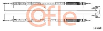 Cable Pull, parking brake COFLE 92.11.5770