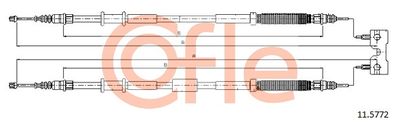 Cable Pull, parking brake COFLE 92.11.5772