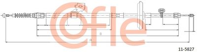 Cable Pull, parking brake COFLE 92.11.5827