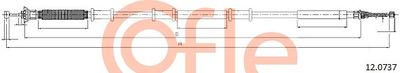 Cable Pull, parking brake COFLE 92.12.0737