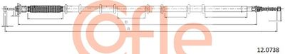 Cable Pull, parking brake COFLE 92.12.0738