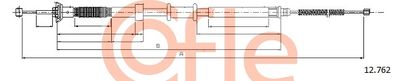 Cable Pull, parking brake COFLE 92.12.0762