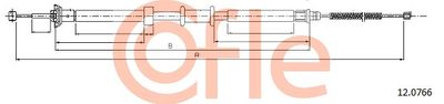 Cable Pull, parking brake COFLE 92.12.0766