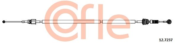 COFLE 92.12.7237 Cable Pull, manual transmission