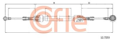 Cable Pull, manual transmission COFLE 92.12.7253