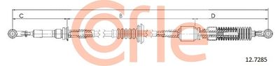 Cable Pull, manual transmission COFLE 92.12.7285
