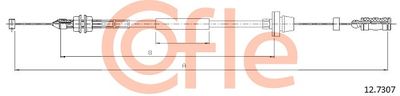 Accelerator Cable COFLE 92.12.7307