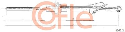 Cable Pull, clutch control COFLE 92.1202.2