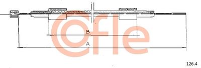 Bonnet Cable COFLE 92.126.4