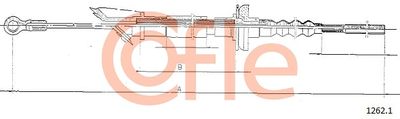 Cable Pull, clutch control COFLE 92.1262.1