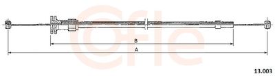 Bonnet Cable COFLE 92.13.003