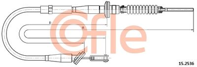 Cable Pull, clutch control COFLE 92.15.2536