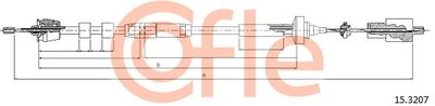 Cable Pull, clutch control COFLE 92.15.3207