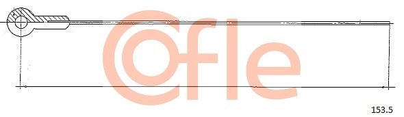 COFLE 92.153.5 Accelerator Cable