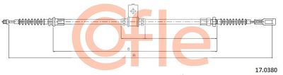 Cable Pull, parking brake COFLE 92.17.0380