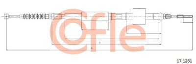 Cable Pull, parking brake COFLE 92.17.1261
