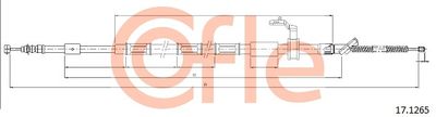 Cable Pull, parking brake COFLE 92.17.1265