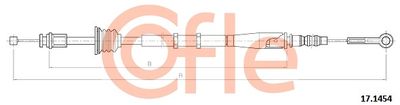 Cable Pull, parking brake COFLE 92.17.1454