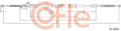 Cable Pull, parking brake COFLE 92.17.1554