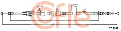 Cable Pull, parking brake COFLE 92.17.2301