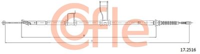Cable Pull, parking brake COFLE 92.17.2516