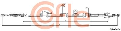 Cable Pull, parking brake COFLE 92.17.2595