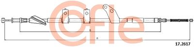 Cable Pull, parking brake COFLE 92.17.2617