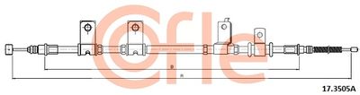 Cable Pull, parking brake COFLE 92.17.3505A