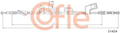 Cable Pull, parking brake COFLE 92.17.4214