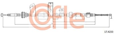 Cable Pull, parking brake COFLE 92.17.4233