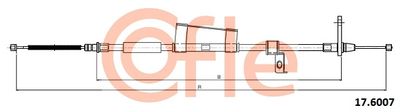 Cable Pull, parking brake COFLE 92.17.6007