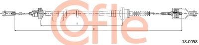 Cable Pull, clutch control COFLE 92.18.0058
