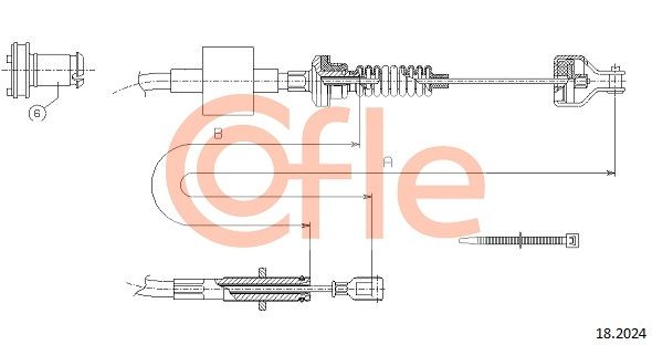 COFLE 92.18.2024 Cable Pull, clutch control