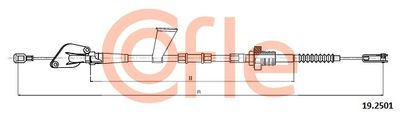 Cable Pull, clutch control COFLE 92.19.2501