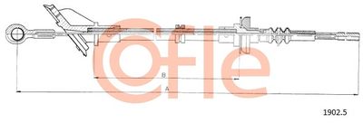 Cable Pull, clutch control COFLE 92.1902.5