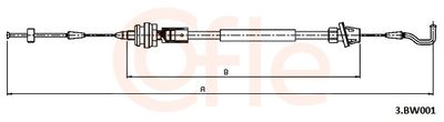 Accelerator Cable COFLE 92.3.BW001