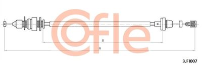 Accelerator Cable COFLE 92.3.FI007