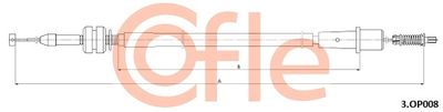 Accelerator Cable COFLE 92.3.OP008