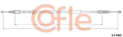 Bonnet Cable COFLE 92.6.CT001
